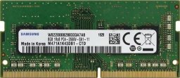 Pamięć do laptopa Samsung SO-DIMM 8GB DDR4 1Rx8 2666MHz PC4-21300 M471A1K43DB1-CTD