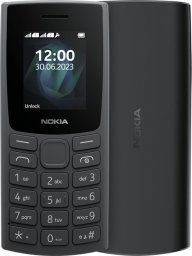 Telefon komórkowy Nokia NOKIA 105 (2023) Dvi SIM kortelės TA-1557 anglis