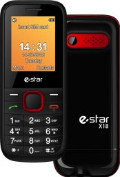 Telefon komórkowy Estar eSTAR Feature Phone X18 Red Dual SIM