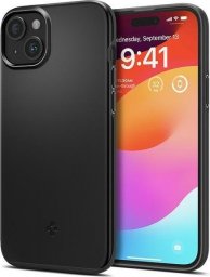 Spigen Spigen Thin Fit iPhone 15 6.1" czarny/black ACS06776