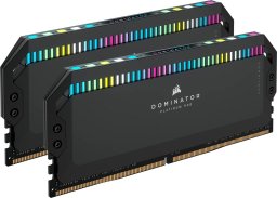 Pamięć Corsair Dominator Platinum RGB, DDR5, 64 GB, 6800MHz, CL40 (CMT64GX5M2B6800C40)