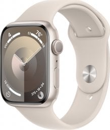 Smartwatch Apple Watch 9 41mm GPS Starlight Alu Sport S/M Beżowy (MR8T3QR/A)