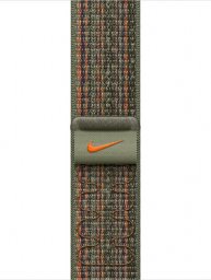  Apple Opaska sportowa Nike w kolorze sekwoi/pomarańczowym do koperty 41 mm