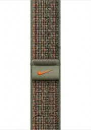  Apple Opaska sportowa Nike w kolorze sekwoi/pomarańczowym do koperty 45 mm