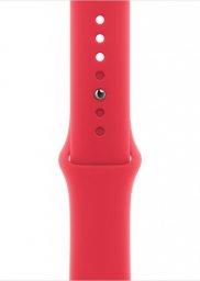  Apple Pasek sportowy z edycji (PRODUCT)RED do koperty 45 mm - rozmiar M/L