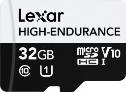 Karta Lexar High-Endurance MicroSDHC 32 GB Class 10 UHS-I/U1 V10 (LMSHGED032G-BCNNG)