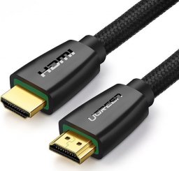 Kabel Ugreen HDMI - HDMI 2m czarny (40410B)