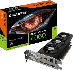 Karta graficzna Gigabyte GeForce RTX 4060 OC Low Profile 8GB GDDR6 (GV-N4060OC-8GL)