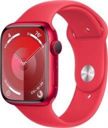 Smartwatch Apple Watch 9 GPS + Cellular 45mm Red Alu Sport M/L Czerwony  (MRYG3QP/A)