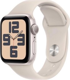 Smartwatch Apple Watch SE 2023 GPS + Cellular 40mm Starlight Alu Sport S/M Beżowy  (MRFX3QP/A)