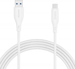 Kabel USB Ricomm USB-A - USB-C 2.1 m Biały (RLS007ACW)