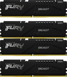 Pamięć Kingston Fury Beast, DDR5, 64 GB, 5200MHz, CL40 (KF552C40BBK4-64)