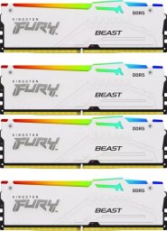 Pamięć Kingston Fury Beast RGB, DDR5, 128 GB, 5200MHz, CL40 (KF552C40BWAK4-128)