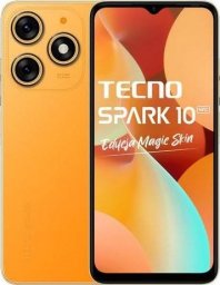 Smartfon Tecno Spark 10 8/128GB Pomarańczowy  (Magic Skin Orange KI5q 8/128)
