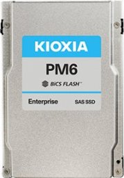 Dysk serwerowy Kioxia PM6-V 6.4TB 2.5'' SAS-4 (24Gb/s)  (KPM61VUG6T40)