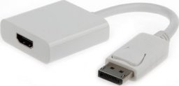 Adapter USB Gembird Gembird A-DPM-HDMIF-002-W adapter kablowy 0,1 m DisplayPort HDMI Typu A (Standard) Biały
