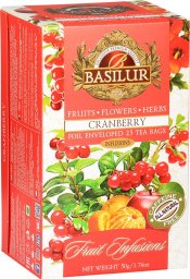  Basilur Napar owocowy herbata Basilur Cranberry 25x2g