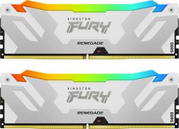Pamięć Kingston Fury Renegade RGB, DDR5, 64 GB, 6400MHz, CL32 (KF564C32RWAK 2-64)
