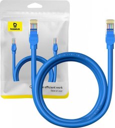  Baseus Kabel sieciowy Baseus Ethernet RJ45, Cat.6, 2m (niebieski)