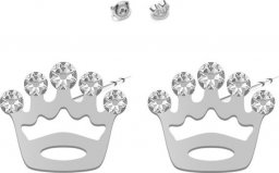 Radziszewska Jewellery Kolczyki z Koroną srebro925