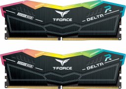Pamięć TeamGroup T-Force Delta RGB, DDR5, 32 GB, 8000MHz, CL38 (FF3D532G8000HC38DDC01)