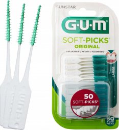  Gum GUM ORIGINAL CZYŚCIKI MIĘDZYZĘBOWE L LARGE 50 SZT