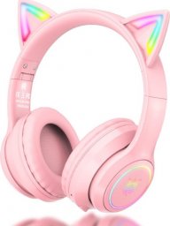 Słuchawki Onikuma B90 RGB Różowe (B90P)