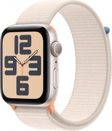 Smartwatch Apple Watch SE 2023 GPS + Cellular 44mm Starlight Alu Sport Loop Beżowy (MRH23QP/A)