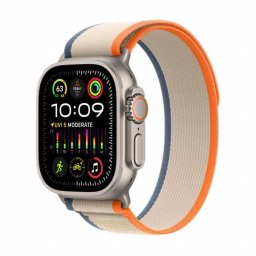 Smartwatch Apple Watch Ultra 2 GPS + Cellular 49mm Titanium Case Trail Loop S/M Beżowy (MRF13WB/A)