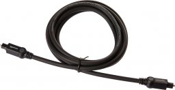 Kabel Amazon Basics Kabel Przewód Optyczny Cyfrowy Audio Toslink CL3 1.8m PVC Pozłacane Złącza