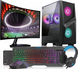 Komputer Vist Gaming MSI, Ryzen 5 3600, 16 GB, Radeon RX 580, 1 TB M.2 PCIe Windows 11 Pro 