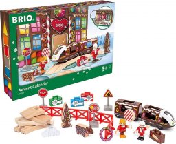 Kalendarz adwentowy Brio z drewnianymi zabawkami 3+