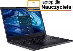 Laptop Acer Laptop Acer TravelMate P2 TMP215-54 NX.VYEEP.007 / Intel i3-12 / 8GB / SSD 256GB / Intel Xe / FullHD / Win 11 Pro edu/ Czarny