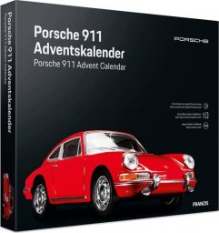 Kalendarz adwentowy Franzis Model Porsche 911 czerwony
