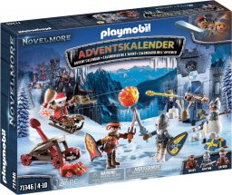 Kalendarz adwentowy Playmobil Novelmore - Bitwa na śniegu 71346