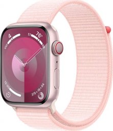 Smartwatch Apple Watch 9 GPS + Cellular 45mm Pink Alu Sport Loop Różowy  (MRMM3QP/A)