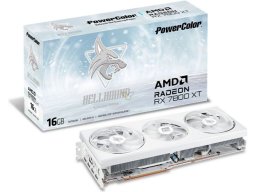Karta graficzna Power Color Hellhound Spectral White Radeon RX 7800 XT 16GB GDDR6 (RX 7800 XT 16G-L/OC/WHITE)