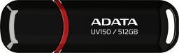Pendrive ADATA Pendrive UV150 512GB USB3.2 czarny