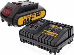  CAT Akumulator CAT DXB2 18V 2.0Ah + Ładowarka DXC4 4A