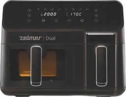 Frytkownica beztłuszczowa Zelmer Frytkownica beztłuszczowa Zelmer ZAF9000 Dual 2700W 9l 8 programów Timer