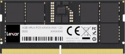 Pamięć do laptopa Lexar SODIMM, DDR5, 16 GB, 5600 MHz, CL46 (LD5S16G56C46ST-BGS)