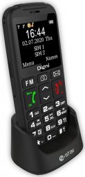 Telefon komórkowy Estar eSTAR Digni Talk Senior Phone Dual SIM Black Black