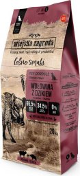  Wiejska Zagroda Karma sucha dla psa Leśne smaki Wołowina z dzikiem (dorosły) chrupki L 20kg