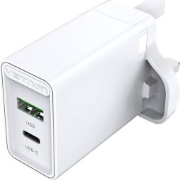 Ładowarka Vention Ładowarka sieciowa USB(A+C) Vention FBBW0-UK (18W/20W) UK biała