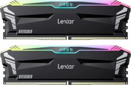 Pamięć Lexar Ares RGB, DDR5, 32 GB, 7200MHz, CL34 (LD5U16G72C34LA-RGD)