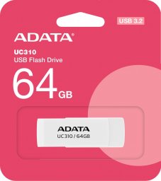 Pendrive ADATA Pendrive UC310 64GB USB3.2 biały