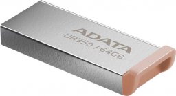 Pendrive ADATA Pendrive UR350 64GB USB3.2 Gen2 Metal bršzowy