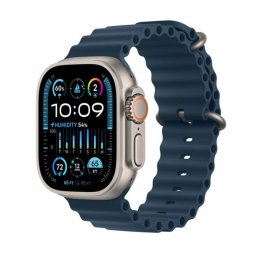 Smartwatch Apple Watch Ultra 2 GPS + Cellular 49mm Titanium Case Ocean Band Niebieski (MREG3GK/A)