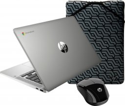 Laptop HP Laptop HP Chromebook 14a-na1083cl / 67U94UA / Intel N4500 / 4GB / eMMC 128GB / Intel UHD / FullHD / Chrome OS / Srebrny