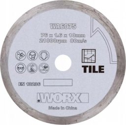  Worx Tarcza diamentowa tnąca 76mm WORX WA6075